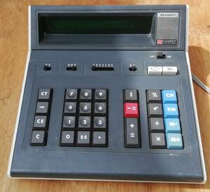  sharp desk calculator 