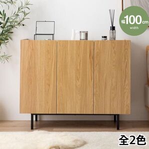 【新品 送料無料】キャビネット 幅100cm チェスト サイドボード リビングボード リビング収納 収納家具 収納棚 収納ラック