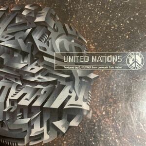 DJ YUTAKA 『UNITED NATIONS』ZEEBRA,K DUB SHINE,PUBLIC ENEMY,ラッパ我リヤ,ICE-T,RHYMESTER,KOHEI JAPAN,CRAZY A,DJ BEAT,BOY-KEN