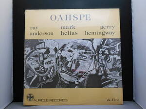 Ray Anderson, Mark Helias, Gerry Hemingway - Oahspe 未開封 sealed AVANT