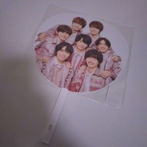 なにわ男子 ジャンボうちわ カウコン うちわ