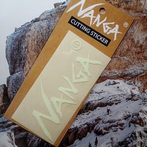 NANGA☆ステッカー☆ナンガ☆白文字☆切文字☆カッティング グローナンガの正規品