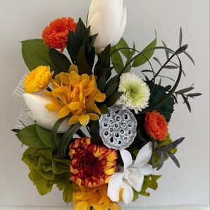 仏花プリザーブドフラワー ステムタイプ