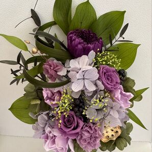 仏花プリザーブフラワー ステムタイプ花器無し444