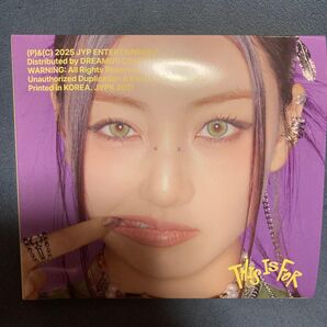 TWICE this is for CD ジヒョ