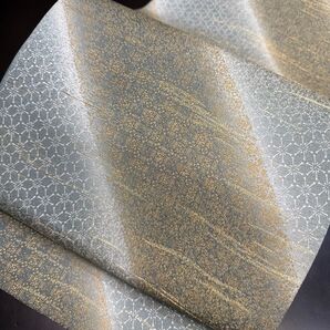 9-34 袋帯 美品 正絹 着物 全通