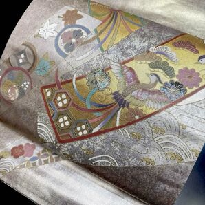 9-38 袋帯 美品 正絹 着物