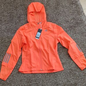 アディダス adidas RESPONSE フード付ウィ ンドジャケット CD3202-DJK05 OR オレンジ
