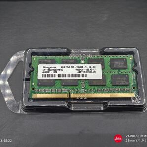 Kingston 4GB(2GBx2) PC3-10600 DDR3-1333 SO-DIMM メモリ