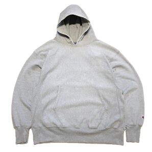 チャンピオン リバースウィーブ スウェット パーカー Champion 目無し 00s 3色タグ フーディー 無地 XL