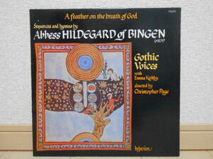 独HYPERION A66039 DIGITAL AS LISTED 優秀録音盤 ヒルデガルド・フォン・ビンゲン GOTHIC VOICES エマ・カークビー オリジナル盤