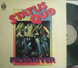 ３枚で送料無料【伊Vertigo】Status Quo/Piledriver