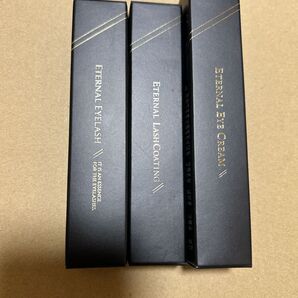 ETERNAL EYELASH LASH COATING EYE CREAM まつげ美容液 3点セット