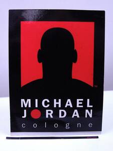 マイケルジョーダン MICHAEL JORDAN cologne peel here カード シール 状態：並 最下部 シール落ちあり。
