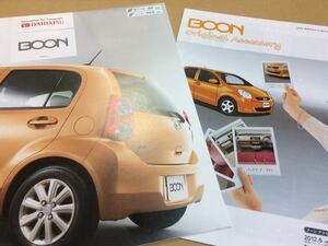  catalog * Daihatsu Boon 2012 year 6 month 18P*+ original accessory catalog attaching [ control number AB01]