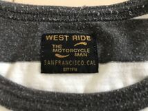 送料無料　ウエストライド　ボーダーTシャツ サイズ36 WESTRIDE_画像6