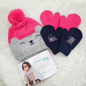 Simple Joys by Carter's ボンネット&グローブセット