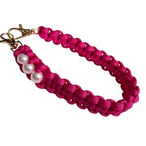 カラー変更可能 パラコード スマホストラップ ハンドストラップ バッグチャーム