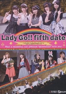 【貴重品】【美品】文化放送 Lady Go!!fifth Date 君と私の時代 DVD 2枚組 上坂すみれ 小松未可子 大久保瑠美 高森奈津美 三上枝織