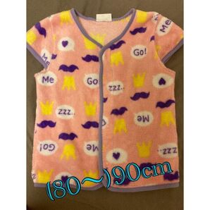 ベビー スリーパー ベストタイプ ピンク 寝巻き パジャマ 90 80