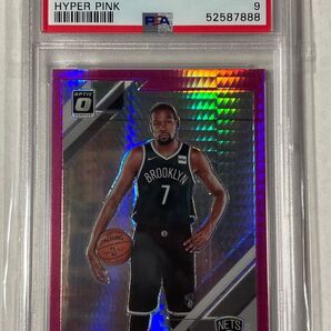2019 PANINI DONRUSS OPTIC KEVIN DURANT HYPER PINK PSA鑑定品