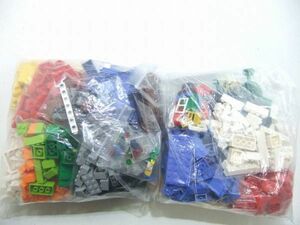 RL69 Lego basic set series 4267 blue bucket +5573 blue. container 2 kind set 