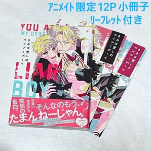 きみは愛しのライアーボーイ★アニメイト限定P小冊子、リーフレット付き★【即購入不可】/赤いシラフ