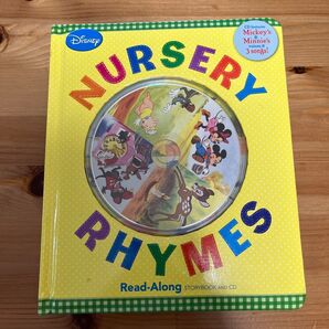 英語絵本 ディズニー nursery rhymes CD付き 英語学習
