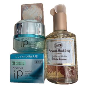 SOFINA iP インターリンク セラム レフィル SABON ハンドソープ 2個セット