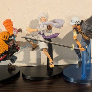 ワンピース フィギュア ルフィ、ロー、ティーチまとめ売り