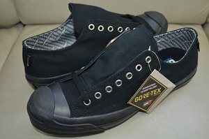 新品未使用 CONVERSE コンバース JACK PURCELL ジャックパーセル GORE-TEX RH ゴアテックス 防水 ブラック 27.5センチ US9 送料無料