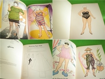 ☆洋書　デザイン　Van Smith　『The Simply Divine』　CUT-OUT DOLL BOOK　ペーパークラフト　紙人形☆_画像3