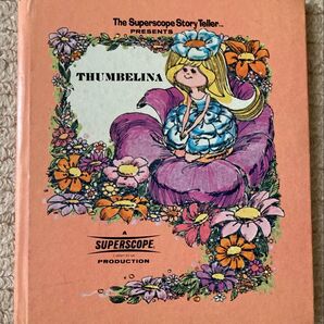 英語の本 親指姫 thumbelina superscope アメリカ製