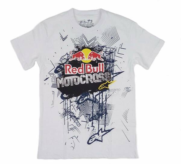 Alpinestars RedBull Motocross アルパインスターズ レッドブル モトクロス カメル Tシャツ (ホワイト) (S) [並行輸入品]