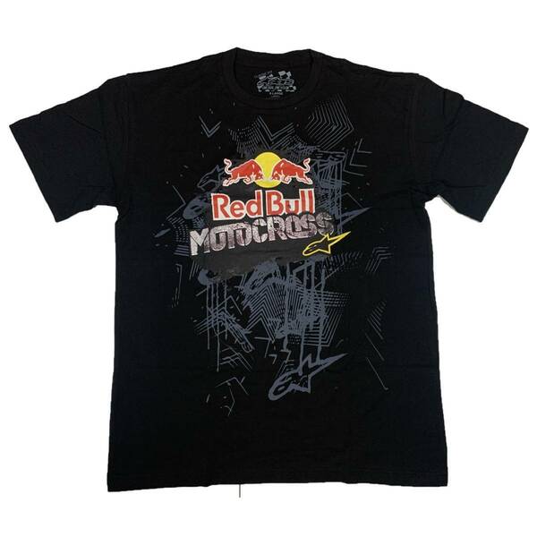 Alpinestars アルパインスターズ Red Bull Grit レッドブル モトクロスTシャツ（ブラック） (XL) 【並行輸入品】