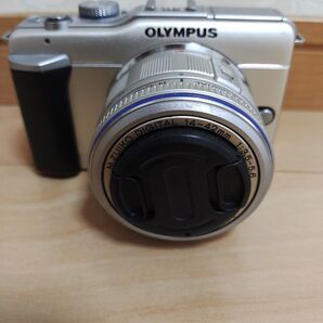 OLYMPUS PEN E-PL1 シルバー ミラーレス一眼 ズームレンズセット 動作確認済