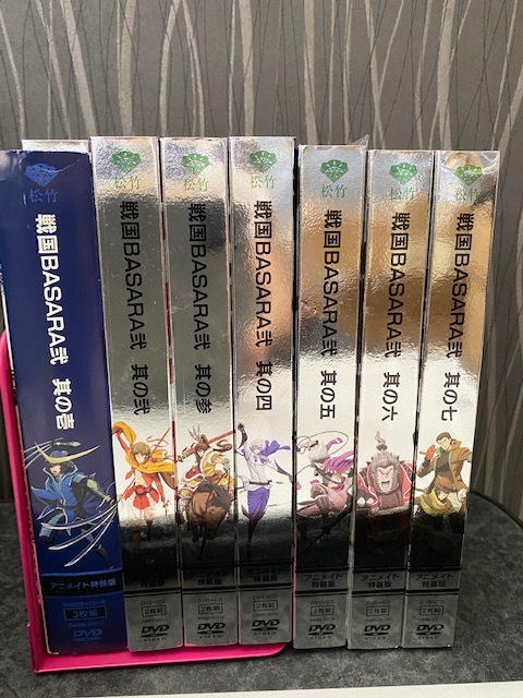 いつでもポイント10倍 戦国BASARA 全7巻セット! BOX付き! - 通販
