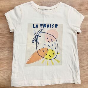 NEXT ネクストLA FRAISE イチゴプリント 110 半袖Tシャツ トップス キッズ