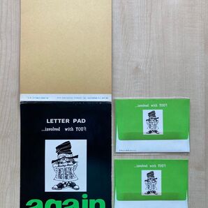 again FROM PAULA レターセット LETTER PAD again 便箋 封筒LETTER SET