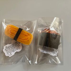 リアルキッチンシリーズ ミニチュア キーホルダー 食品サンプル 寿司 たまご イクラ