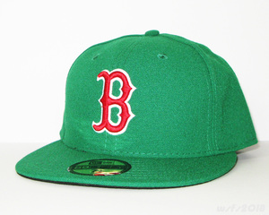 【MLB/新品】オーセンティックオンフィールドキャップ（レッドソックス/ST.PATRICKS）【NEW ERA/ニューエラ】