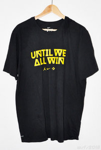 【NBA/USED】ゴールデンステートウォリアーズTシャツ（UNTIL WE ALL WIN）【NIKE/ナイキ】jordan converse warriors sga