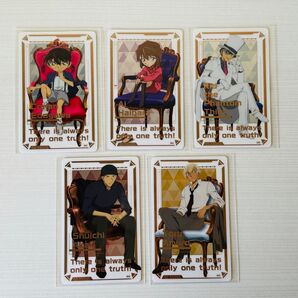 名探偵コナン メタリックカード 安室透 怪盗キッド 赤井秀一 灰原哀