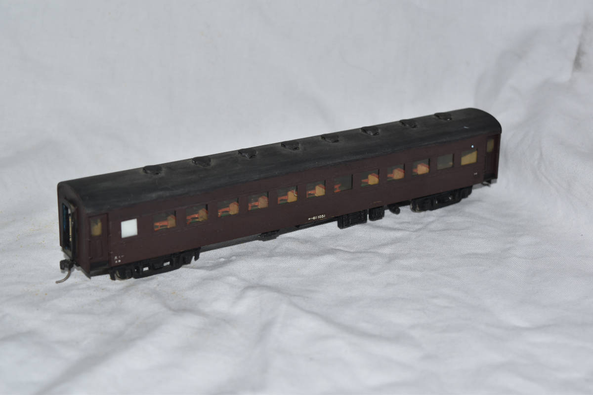 メーカー不明　オハ６１　室内インテリア付き