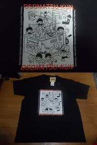 新品 赤塚不二夫 おそ松くん いっぱい Tシャツ XXL uniqlo ユニクロ 黒 おでん