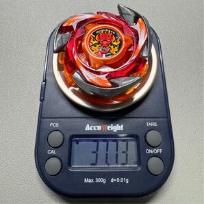 ベイブレードX エントリーセットC ドランブレイブS6-60V ブレードのみ 限定カラー レッド 重量37.73