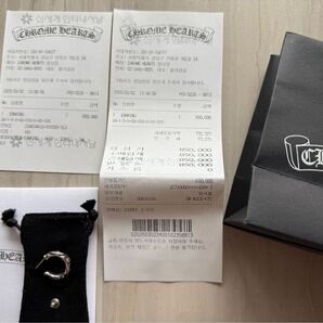 クロムハーツ スクロールフープ ピアス