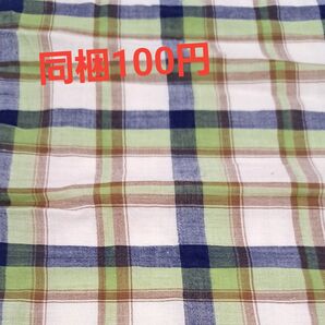 チェック柄 はぎれ