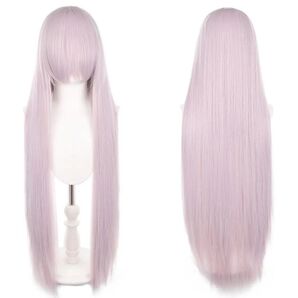 フルウィッグ ロング ストレート シクラメンピンク