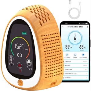一酸化炭素チェッカー 検出器 iOS/Androidリアルタイム遠隔監視 a